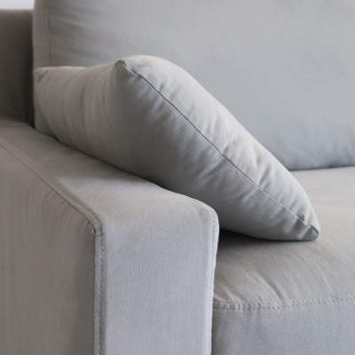 Salou 3-Seater Grey Sofa  - 12