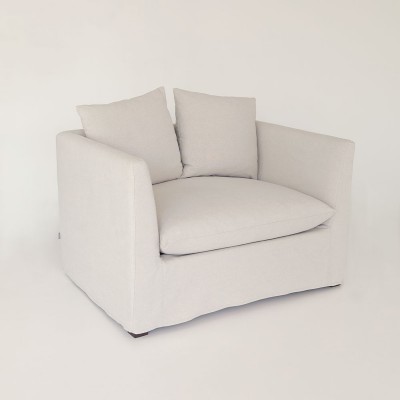 Bilbao Armchair with Etna Soft fabric  - 245