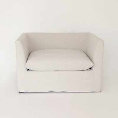 Bilbao Armchair with Etna Soft fabric  - 246
