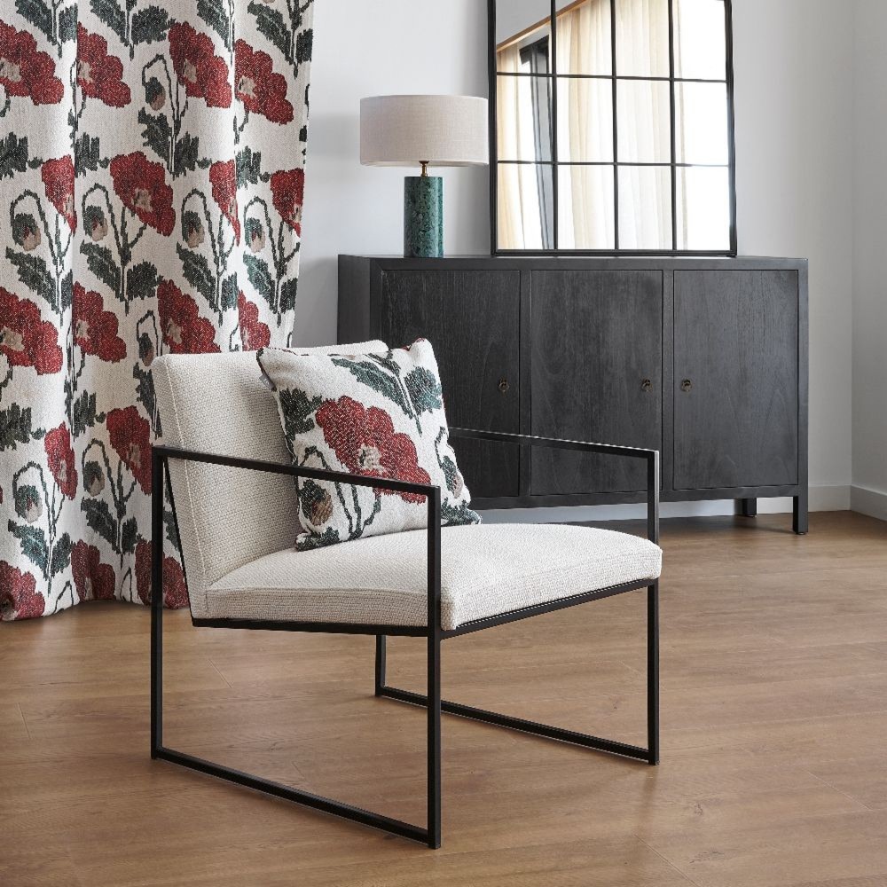 Bakio Armchair with Serra fabric  - 15