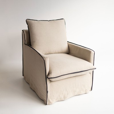 Begur NZ Armchair with Kubu fabric  - 91