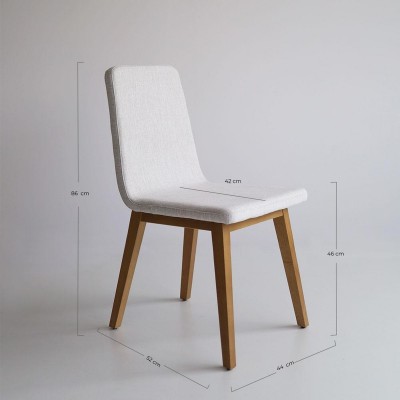 Silla Tallín con tela Talavera  - 44