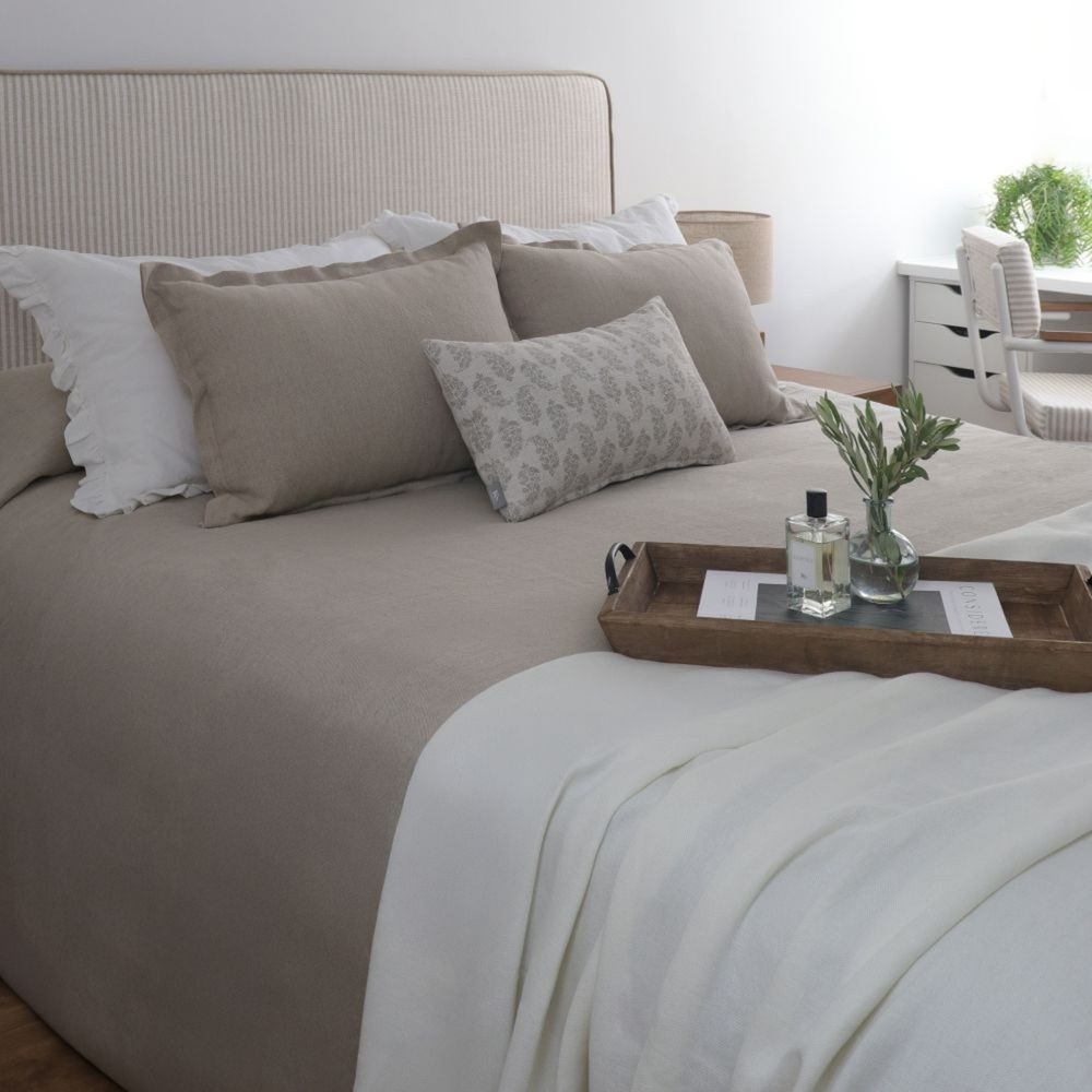 Linen cushion cover pack with flap  - 16