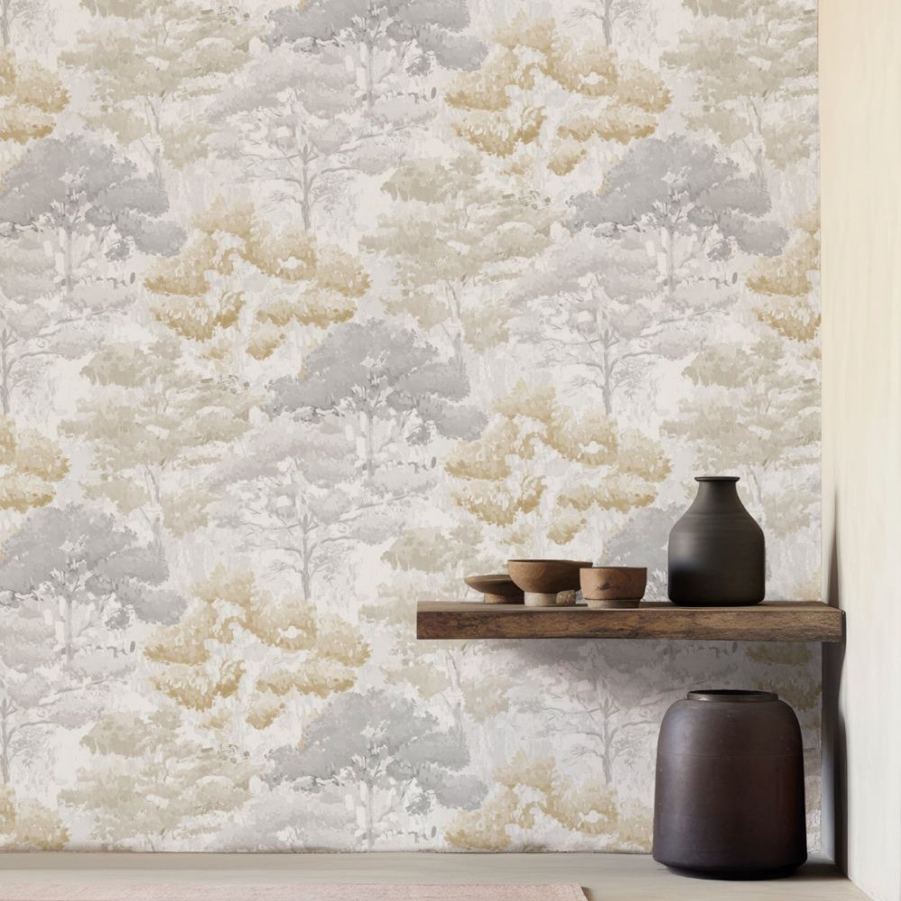 Monet Soft Mustard wallpaper  - 52