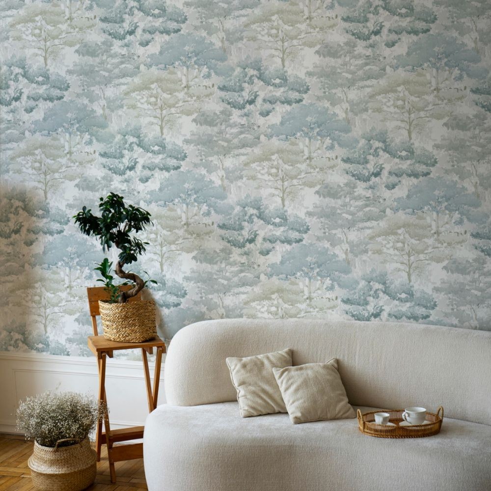 Light green Monet Soft wallpaper  - 31