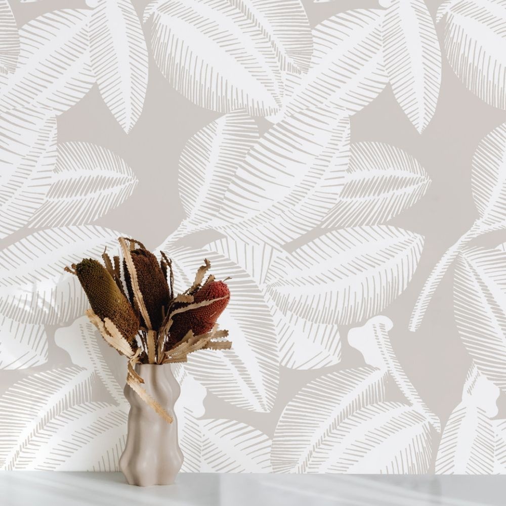 Tassili beige wallpaper  - 37