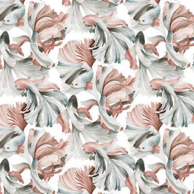 Fischer coral wallpaper  - 40