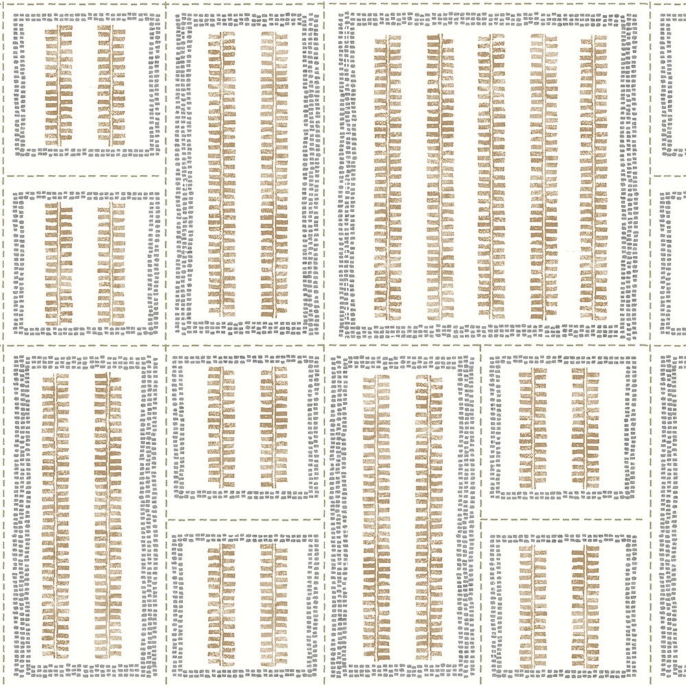 Papel pintado Canvas mostaza  - 9