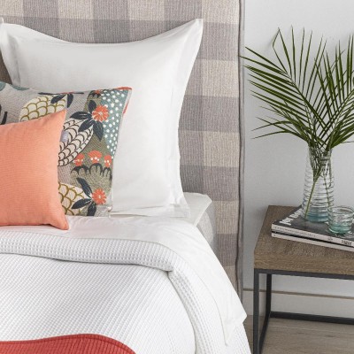 Calais headboard with Lands fabric  - 74