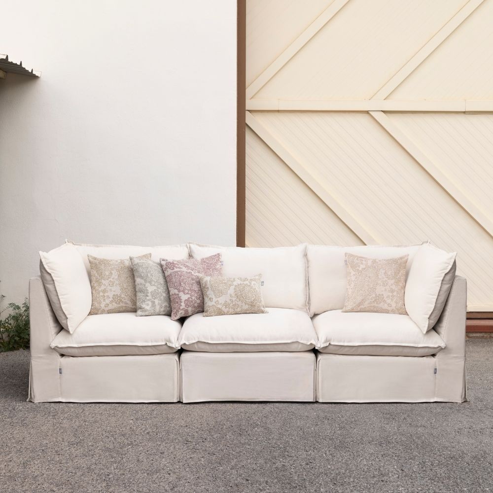 Sofá Modular Siurana con tela Bimbo  - 171