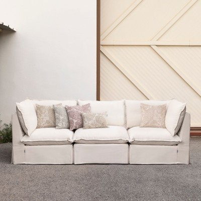 Sofá Modular Siurana con tela Bimbo  - 171