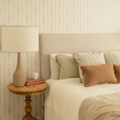 Caracas headboard with Talavera fabric  - 95