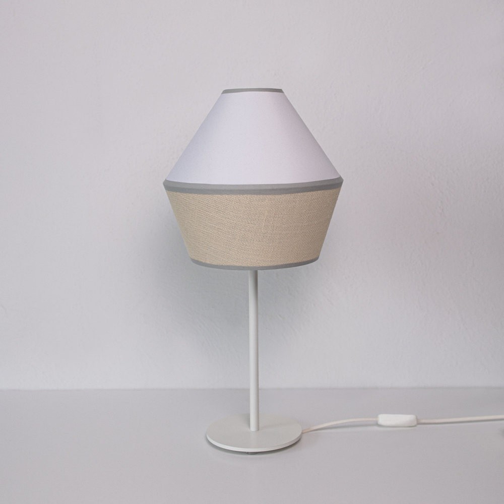 Azalea Table Lamp Base White  - 38