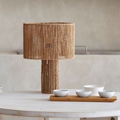 Base lámpara de mesa Argao natural  - 67