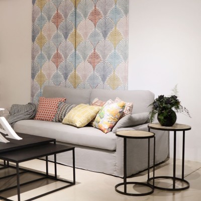 Salou 3-Seater Grey Sofa  - 11