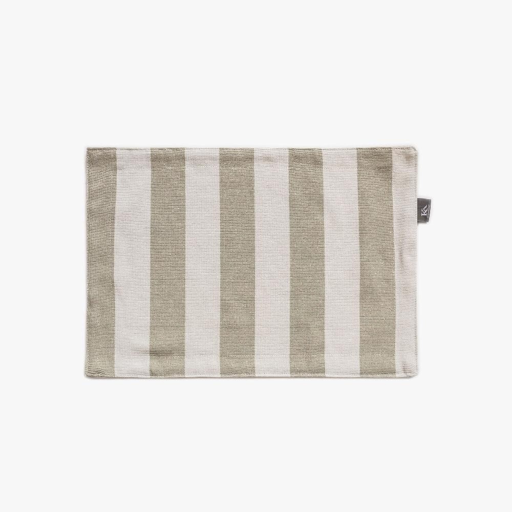 Pack 4 Beige Placemats Sand  - 100