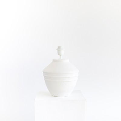 White Grosella lamp table base  - 96