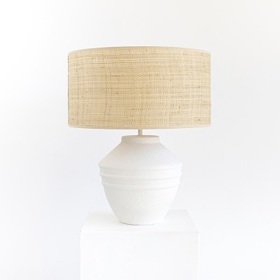 White Grosella lamp table base  - 99