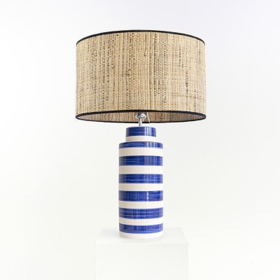 Blue Fresia Table Lamp Base  - 78
