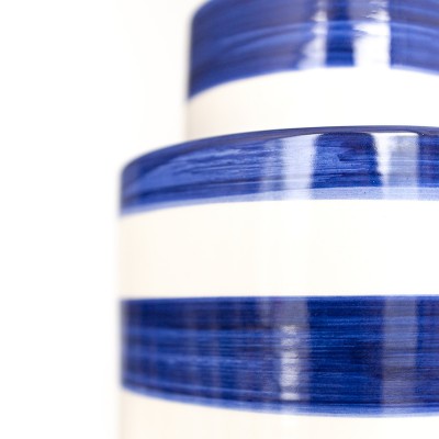 Blue Fresia Table Lamp Base  - 80