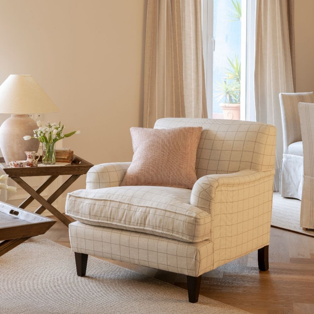 Birmingham Armchair with Cortona fabric NZ  - 77