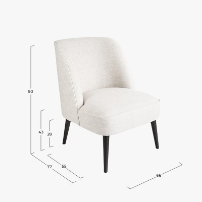 Balmes Armchair with Pulsar fabric  - 196
