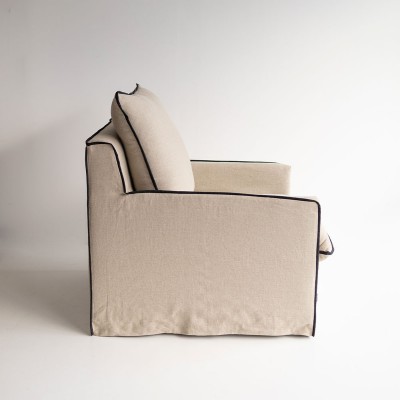 Begur NZ Armchair with Kubu fabric  - 95