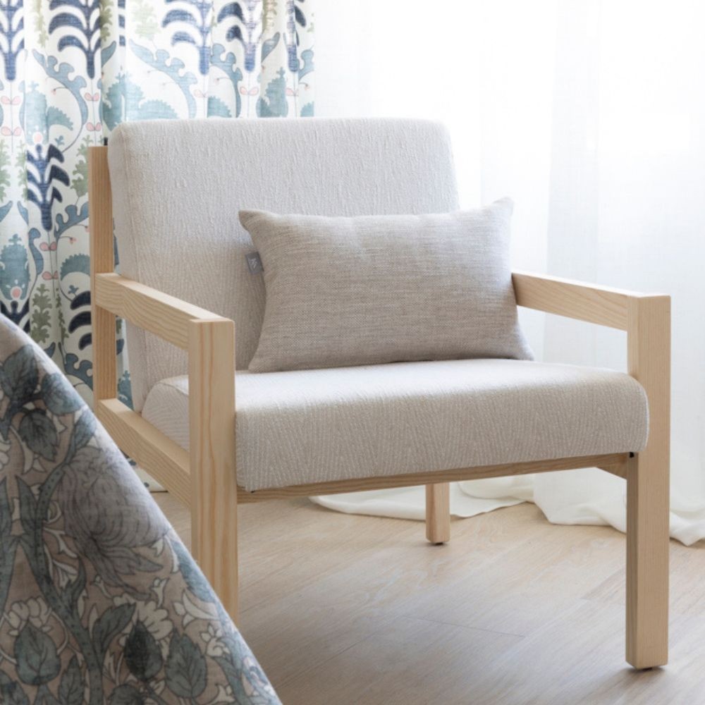 Bielsa Armchair with Trevi Spike fabric  - 157
