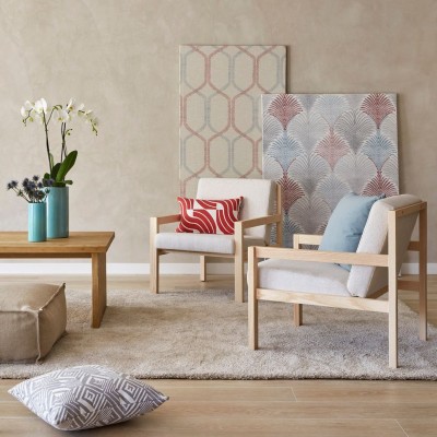 Bielsa Armchair with Trevi Spike fabric  - 158