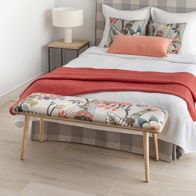 Bench Prades with Karma fabric  - 109