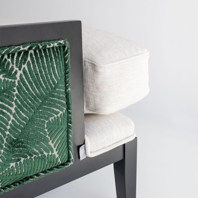 Brandon Armchair with Sunne and Maya fabric  - 61