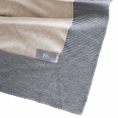 Grey Benasque blanket  - 85