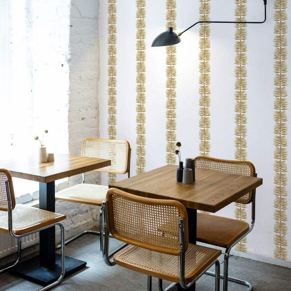 Papel pintado Madrid ocre  - 55