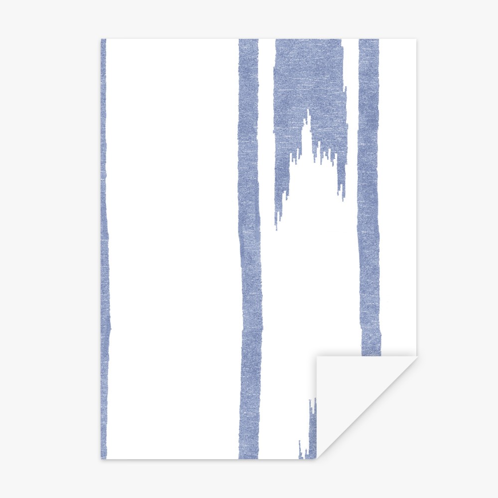 Muestra Papel pintado Arriluce azul  - 1