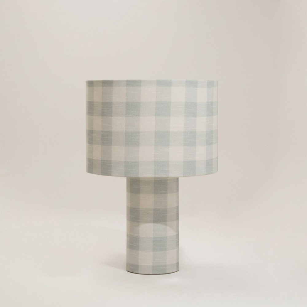 Lámpara de mesa Eugi con tela Volterra  - 1