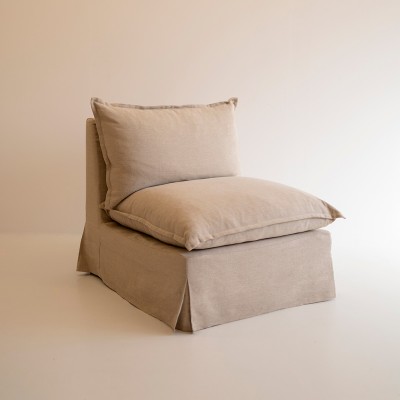 Barbate Armchair with Kubu NZ fabric  - 1