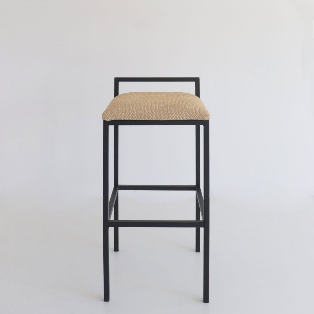 Togo stool with Serra fabric  - 17