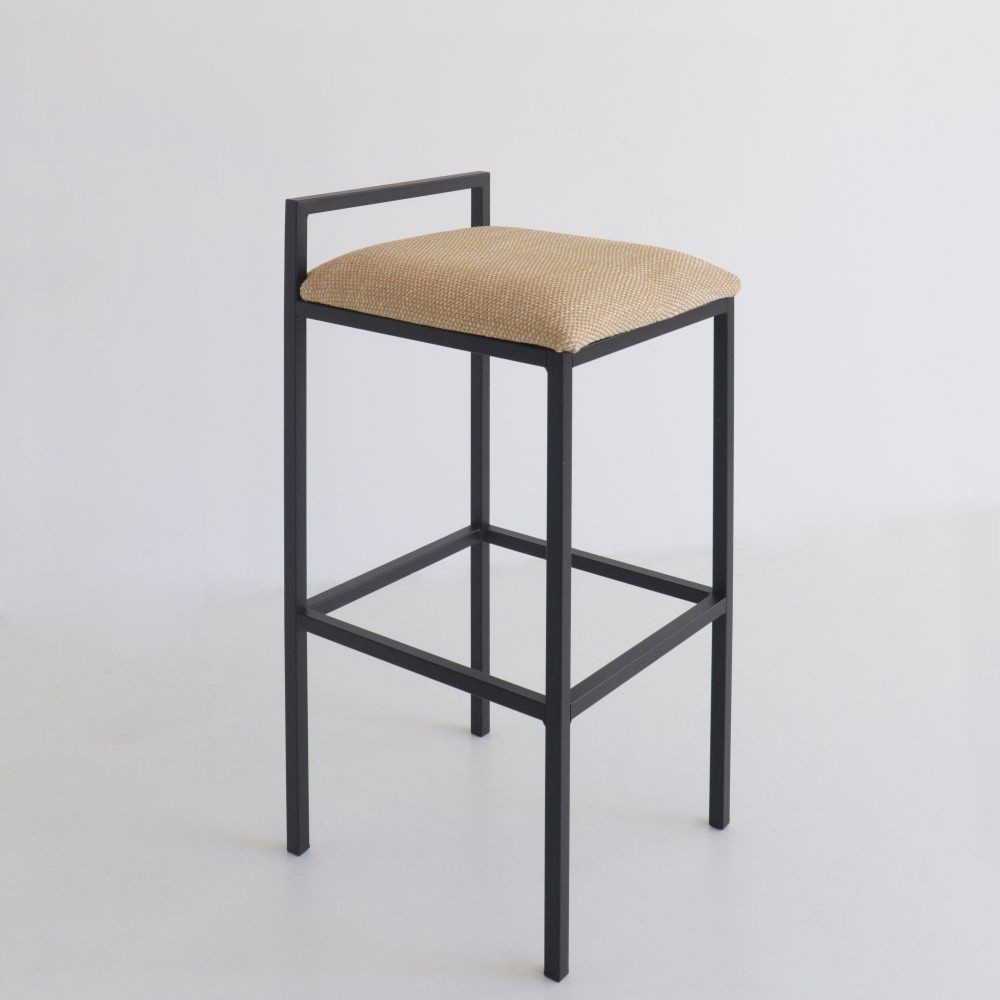 Togo stool with Serra fabric  - 18
