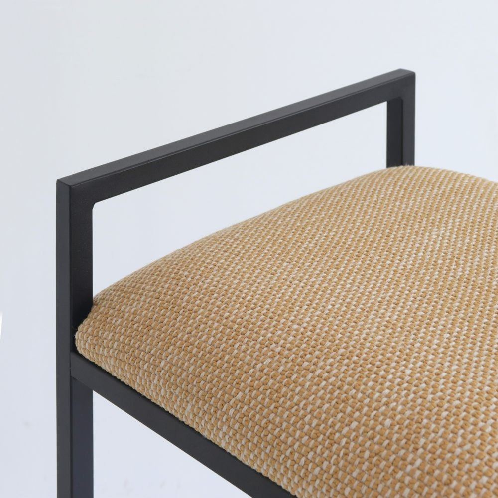 Togo stool with Serra fabric  - 20