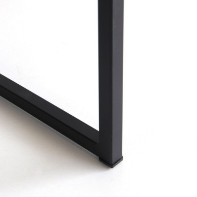 Silla Treviso con tela Grifona y estructura de metal negra  - 25