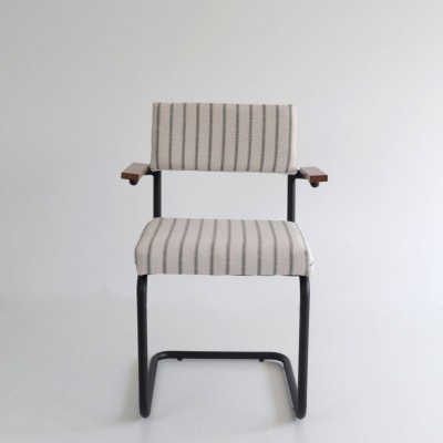 Teolo chair with Raya NZ arms and graphite metal frame  - 24