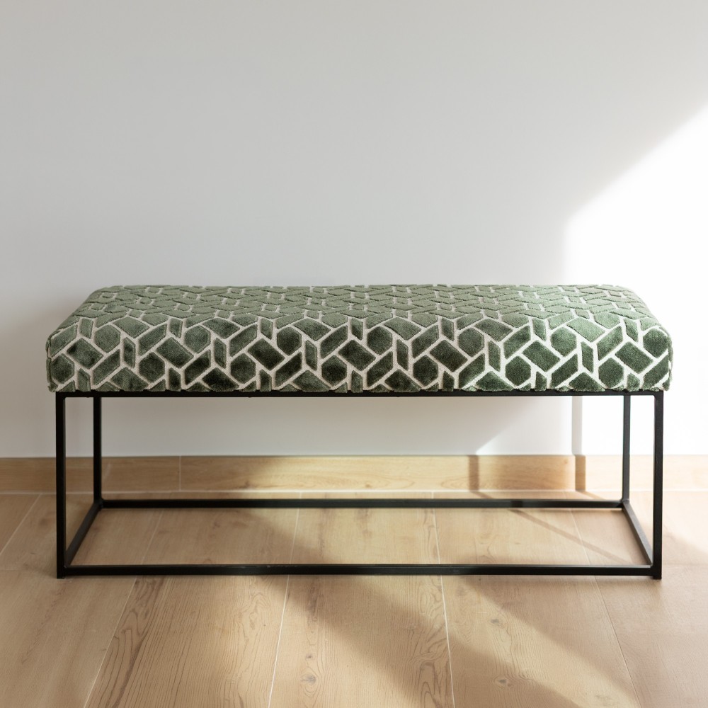 Pune bench with Sama fabric  - 1