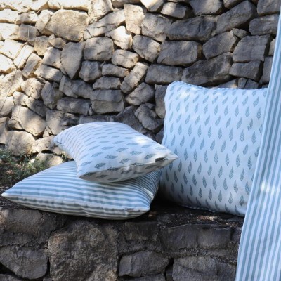 Petit cushion cover with piping  - 9
