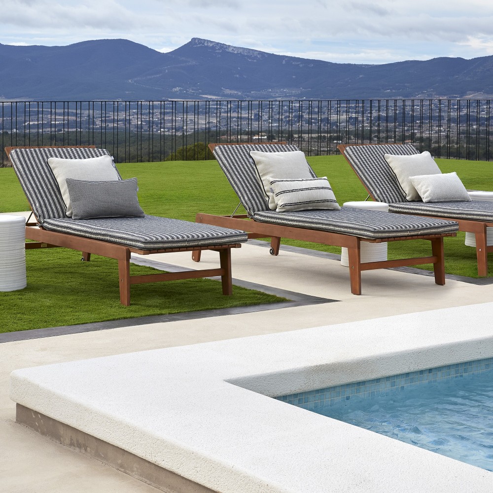 Rusco sun lounger cushion  - 6