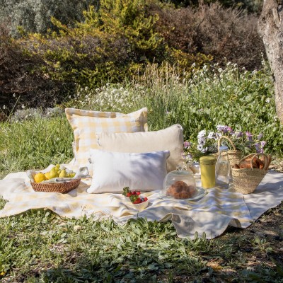 Amelie yellow cushion cover pack  - 1