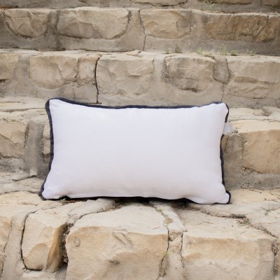 Breton navy blue cushion cover pack  - 5