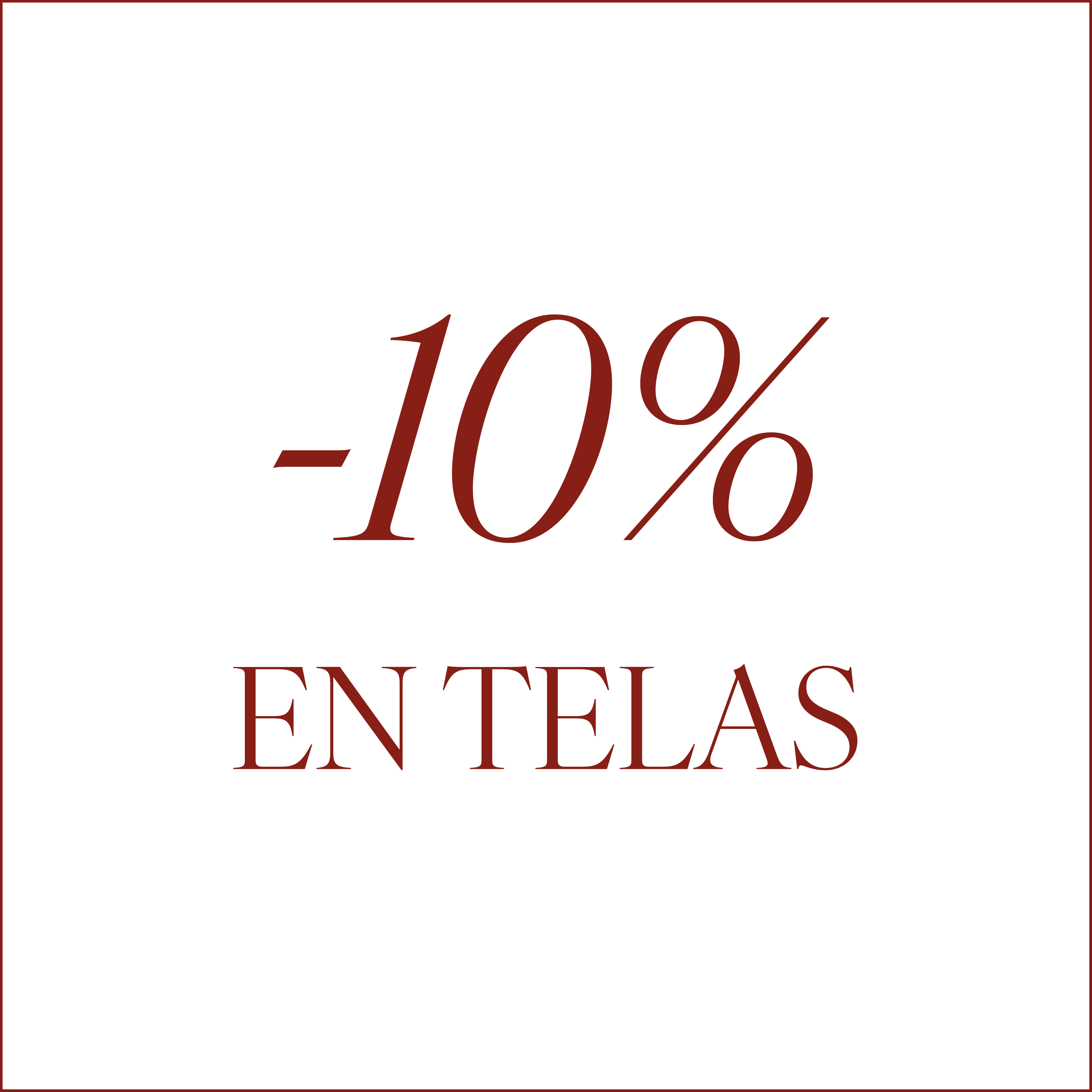 Rebajas en telas por metros