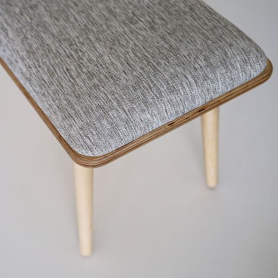 Bench Prades with Merkala fabric  - 120