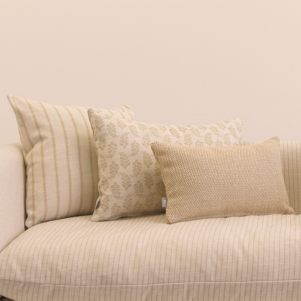 Elisabeth mustard cushion covers pack  - 6
