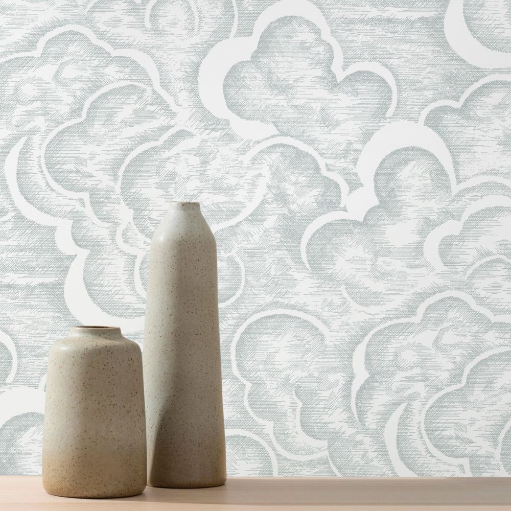 Papel pintado Nuvens agua  - 39
